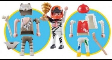 Playmobil Multi Play holbewoner coureur schilder (folieverpakking) - 9854