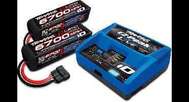 Traxxas 8S set TRX2993GX (2X 2890X 14.8V LiPo & 1X 2971GX ID charger