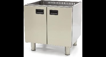 Horeca Onderstel - Dubbel - 60 cm Diep - met Deuren