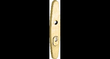 SKG3 elips schild buiten PC72 mm m/ KTB messing antiek