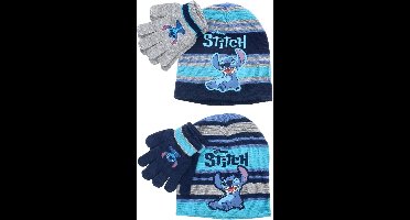 Lilo & Stitch Muts met handschoenen
