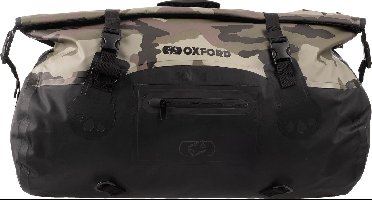 Waterdichte Aqua Reistas - 50 Liter inhoud - Waterproof Schoudertas - Sportsbag - Waterdichte Sporttas - Zeiltas - Oxford Aqua 50 Liter