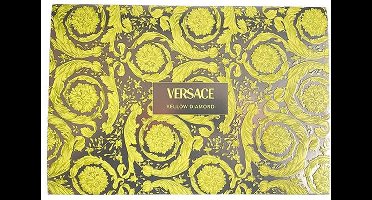 Versace Yellow Diamond Gift Set EDT 90ML + SG 100ML + BL 100ML + small Beauty Case