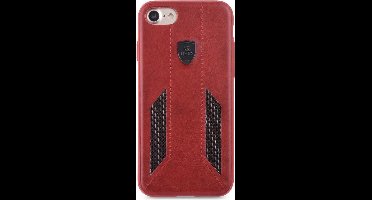 UNIQ Accessory iPhone 7-8 Kunstleer Hard Case Back cover - Rood- 8719273284117