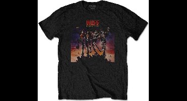 Kiss - Destroyer Heren T-shirt - 2XL - Zwart
