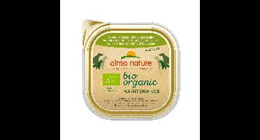 Almo�Nature�Bio�Organic�Maintenance�Natvoer�voor�Honden�-�32�x�100�gram�-�met�Kip�en�Groenten NL-BIO-01