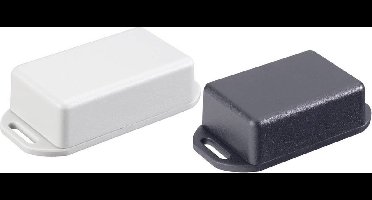 Hammond Electronics 1551KFLBK 1551KFLBK Euro-behuizing 80 x 40 x 20 ABS Zwart 1 stuk(s)