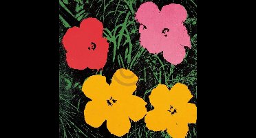 Kunstdruk Andy Warhol - Flowers C, 1964 60x60cm