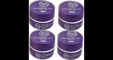 Red one Violet Hair Wax| Haarwax| Haargel| Gel| Aqua wax| Violetta Aqua haarwax| 4 stuks| 4 pieces