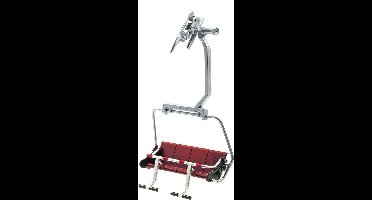 Jaegerndorfer - 87050 Zetel voor 4 Personen Rood Miniatuur Model - 1:32 - Kerstdorp