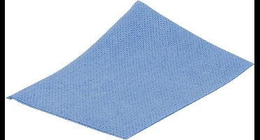 Bacterie remmende viscosedoek ca. 35x50 à 25 stuks blauw