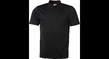 James and Nicholson Heren Actief Polo (Zwart)