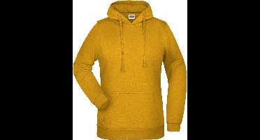 James And Nicholson Vrouwen/dames Basic Hoodie (Goudgeel)