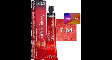 L'Oréal Professionnel - Haarverf - Majirouge - 50 ML - 7.64