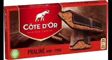 Côte d'Or - Praliné Puur Chocoladereep 200g