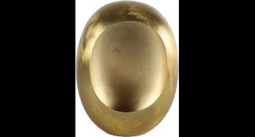 Waxinelichthouder Pim L - theelichthouder goud Staand L11,5B21H29CM