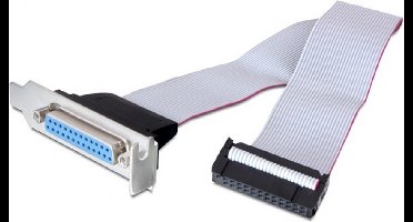 GEMIBRD DB25 parallel port receptacle on low-profile bracket