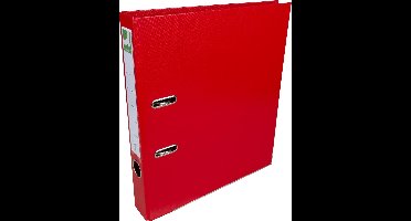 Q-CONNECT ordner, voor ft A4, volledig uit PP, rug van 5 cm, rood