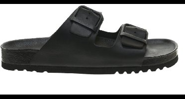 Full Black Leather Slipper Scholl Jullien maat 41