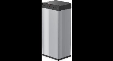 Hailo Big-Box Swing XL Prullenbak - 52 l - Zilver