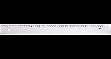 Q-CONNECT meetlat, plastic, in etui, 50 cm 20 stuks
