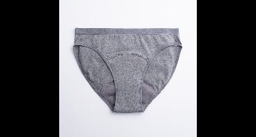 ImseVimse - Imse - menstruatieondergoed - Bikini model period underwear - matige menstruatie - S - eur 36/38 - grijs
