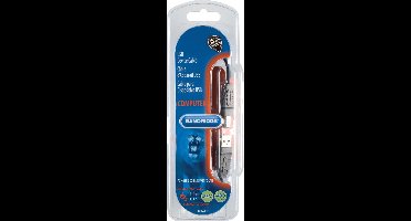 Bandridge - USB 2.0 A-B Kabel - Grijs - 2 meter