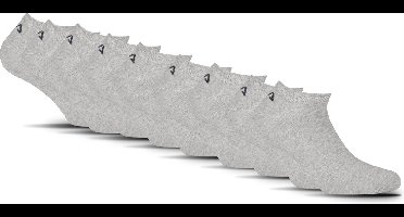 FILA - Basic Sneakersokken / Enkelsokken | 9-Pack | Sneaker Socks | Maat 35/38 - Grijs