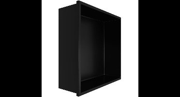 Inbouwnis - Lonis Nima - 30x30x10cm - Mat Zwart
