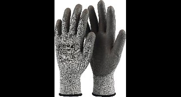2 paar - Snijbestendige werkhandschoenen PSP 15-600 Cut Protect D - PU 13GG, maat 12 / 3XL