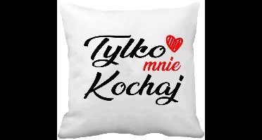 Decoratieve Valentijnskussen - Zachte Microvezel - 35x35 cm