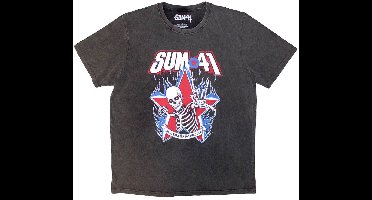 Sum 41 - All Killer No Filler Skeleton Heren Tshirt - S - Grijs