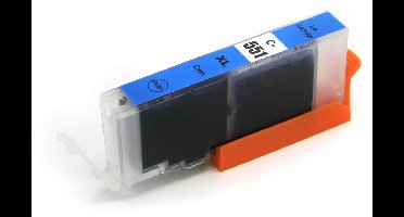 Cartridges Geschikt voor Canon PGI-550 / CLI-551 Cyaan | Geschikt voor Canon Pixma Printers: MG5450 / MG5550 / MG5650 / MG6350 / MG6450 / MG6650 / MG7150 / MG7550 / IP7250 / MX925 / MX725 / IX6850 / IP8750