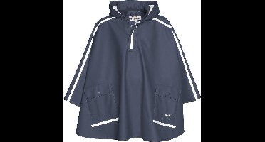 Playshoes Regenponcho Kinderen - Blauw - Maat 128