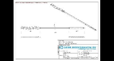 Gb PRIK-spouwanker 310mm diameter 4mm 0.5mm RVS 316 O.G. 35750