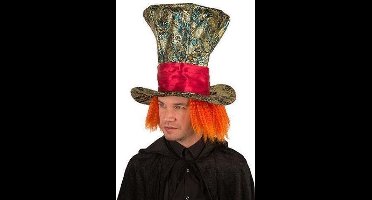 Partyline Mad Hatter Hoed met haar