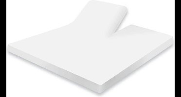 Briljant Splittopper Molton Matrasbeschermer Hoeslaken Katoen - 140x200cm - Molton Split Enkel - Single Split