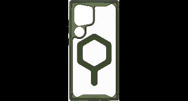 Urban Armor Gear Plyo Hoesje Geschikt voor Samsung Galaxy S24 Ultra Ice Olive