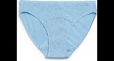 ImseVimse - Imse - tiener menstruatieondergoed - period underwear Bikini - matige menstruatie - M - 170/176 - licht blauw