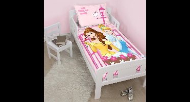 Disney Princess Boulevard - Dekbedovertrek - Eenpersoons - 120 x 150 cm - Multi