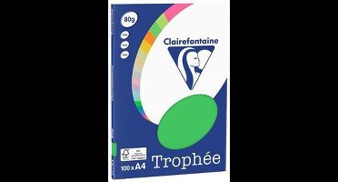 Clairefontaine Trophée - grasgroen - kopieerpapier- A4 80 gram - 100 vellen