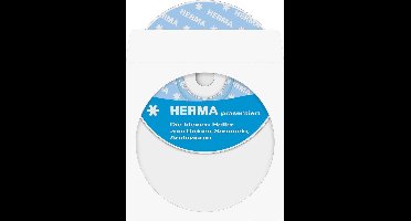 Herma CD-hoes 1 CD/DVD/Blu-Ray Papier Wit 100 stuk(s) (b x h) 124 mm x 124 mm 1140