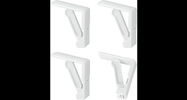 Metaltex Tafellakknijpers -set 4 -Plastiek