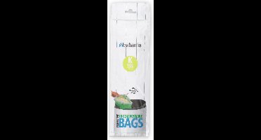 Brabantia PerfectFit Vuilniszakken - 100% Composteerbaar - Biologisch Afbreekbaar - 10 l - Code K - 10 stuks