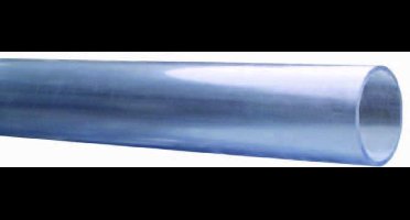 Mtr. PVC buis transp. 50 x2,4mm L=1m