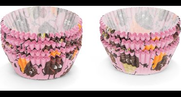 Patisse Cupcakevormen Motieven 5 Cm Papier Roze 200 Stuks