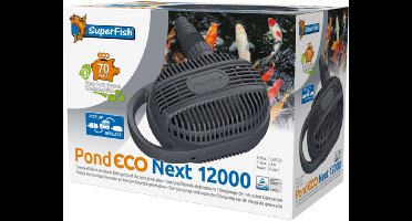 SuperFish Pond Eco Next 12000 vijver,waterval filter