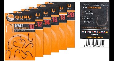 Guru MWGB Micro-Barbed - Eyed (10pcs) - Maat : 20
