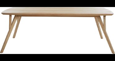 Light & Living - Eettafel QUENZA - 220x100x76cm - Bruin