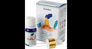Goloka Mix Etherische Olie - Angst verminderen - Natuurlijke olie - Flesje 10 ml